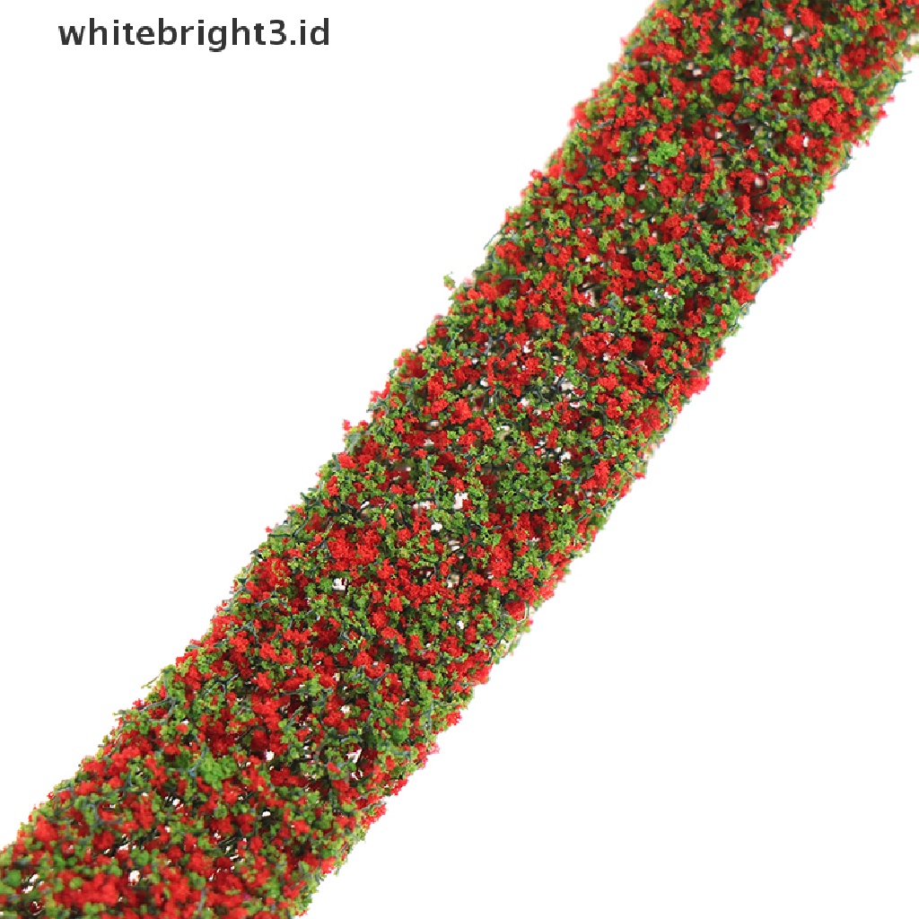 (whitebright3.id) 2pcs / Set Miniatur Pagar Rumput Hijau Untuk Dekorasi Taman Mini / DIY