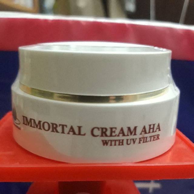 Immortal cream AHA with uv filter