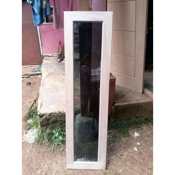 daun jendela / jendela kamar / jendela kayu