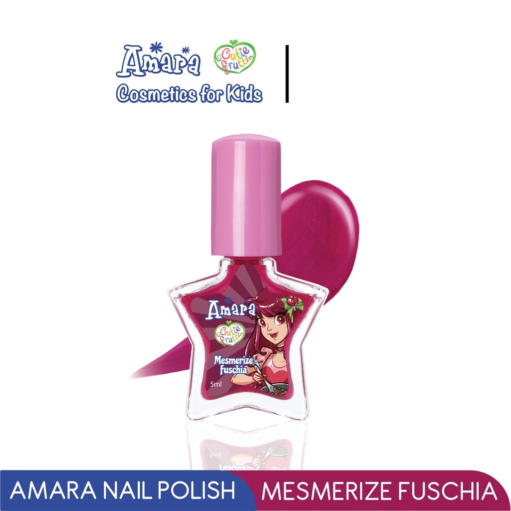 Amara Nail Polish Kuteks Kuku Anak Lucu 5ml