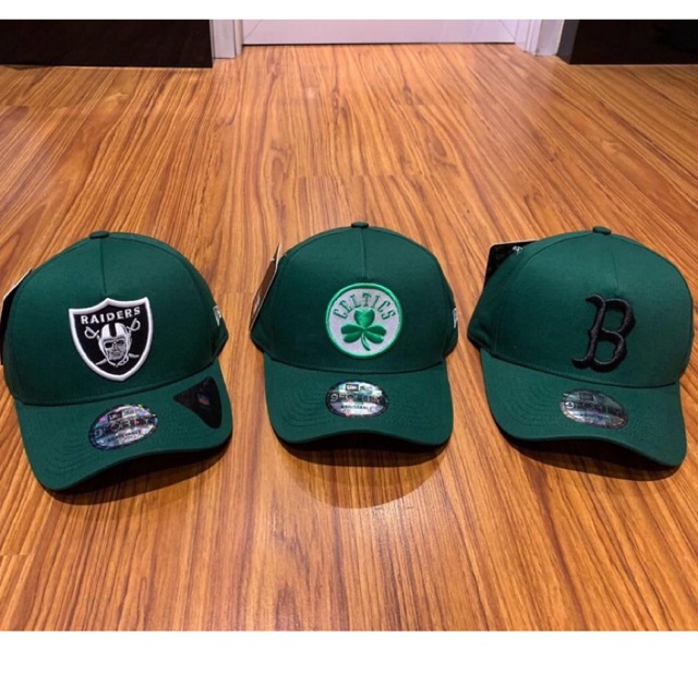 Topi Raiders Hijau Baseball Premium Import