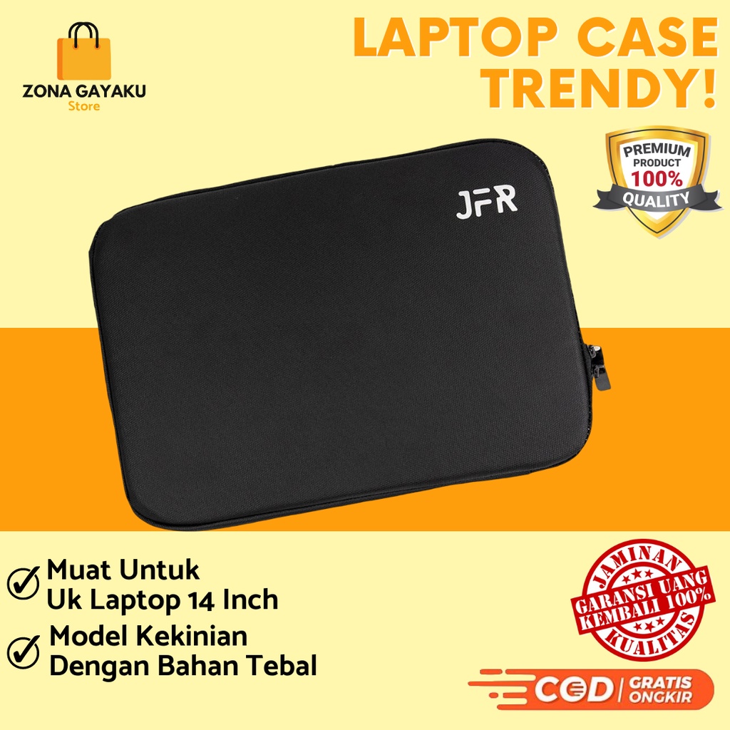 Tas Laptop Rumah Kuliah Tenteng Termurah Besar Berkualitas A1Z8 14 Inch Outdoor Portable Lucu Softca