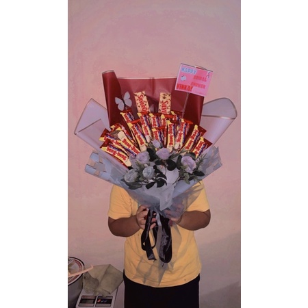 

Murah bucket coklat beng beng dan silverqueen