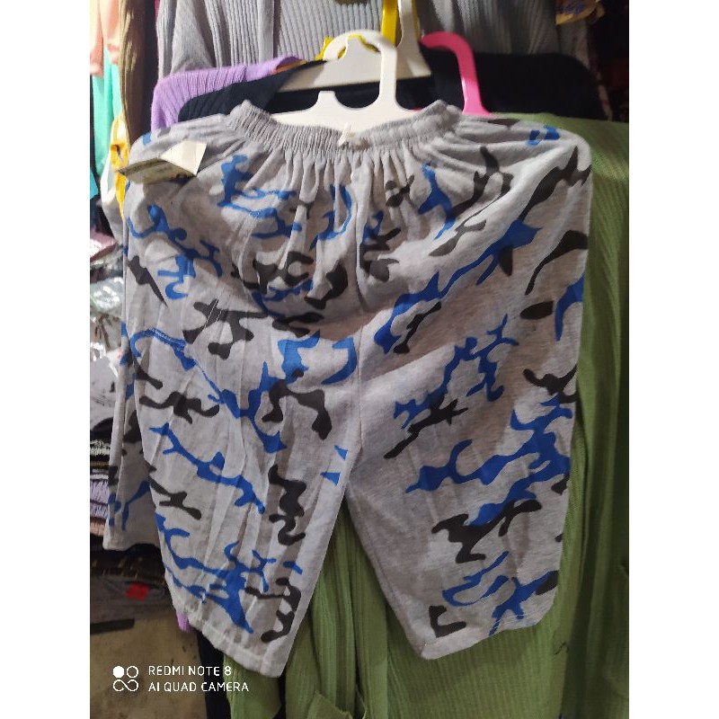 celana pendek/kolor bahan kaos