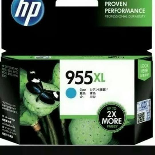 

Eklusif Tinta Hp 955 Xl ( L0S63/66/69Aa ) Original 100% Hp Deskjet :7720 , 77 - Biru Murah