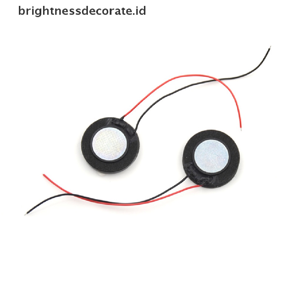 5pcs Speaker Stereo Bentuk Bulat 20mm 8ohm 1w