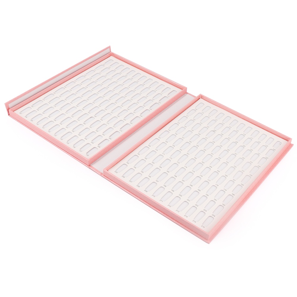 Nail display color book 120/216 color book color chart- buku kutek