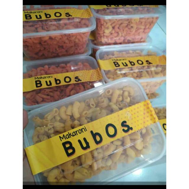 

Makaroni Bubos BuBos kemasan box 300 gram