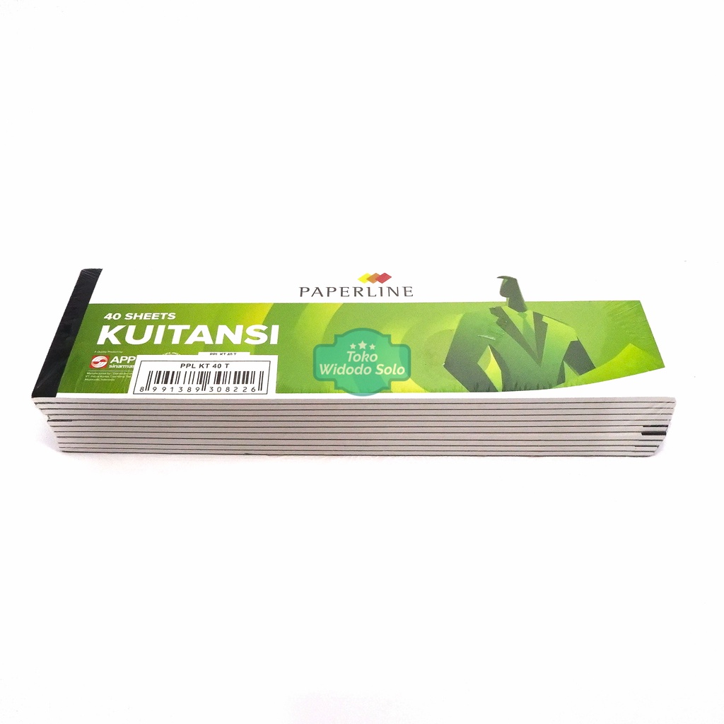 

Buku Kuitansi Tanggung Paperline PPL KT 40T 40 Lembar 28x9cm Kwitansi - 1 Pack Isi 10 Buku