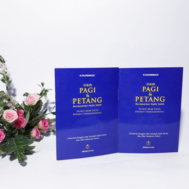 Zikir Pagi Petang Latin Terjemah Fachrurazi Dzikir Pagi Sore Transliterasi Biru Zikir Setelah Shalat Shopee Indonesia