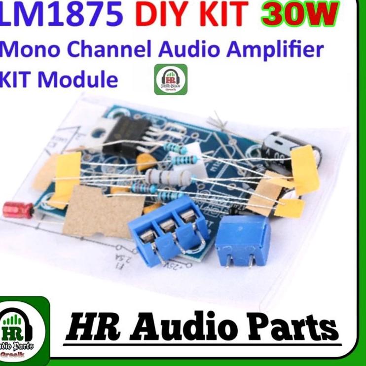 Harga TERMURAAH.. LM1875T mono 30W amplifier board speaker power amplifier PCB DIY kit LM1875 .