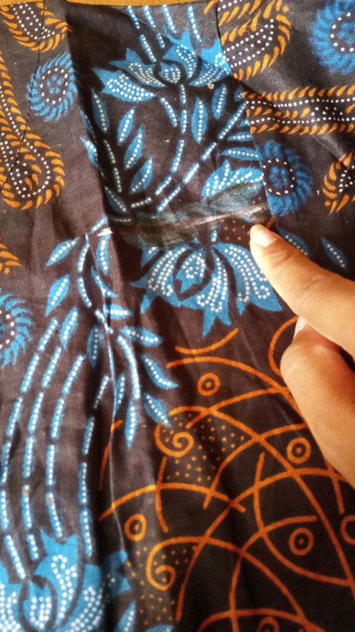 Batik Dolby Dolbi Dobby Doby Tenun Sutra Tulis Katun Atbm Baron Atasan Batik Wanita Sogan Srg308