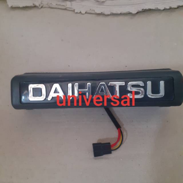 Aksesoris lampu plat nomor daihatsu taft gt,hiline,feroza,rocky