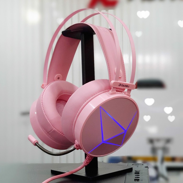 Dareu Magic Queen EH722S Pink RGB 7.1 Surround Gaming Headset