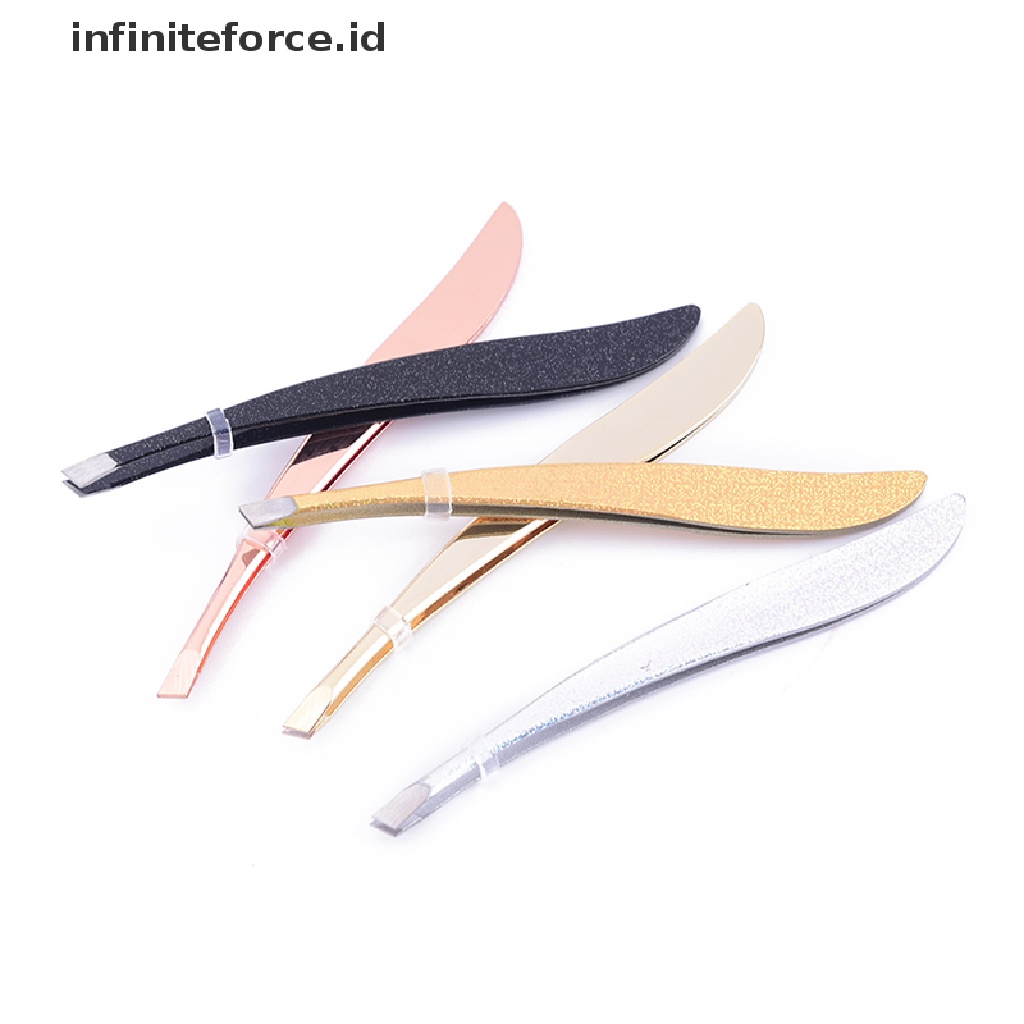 Pinset Alis Bahan Stainless Steel Untuk Makeup