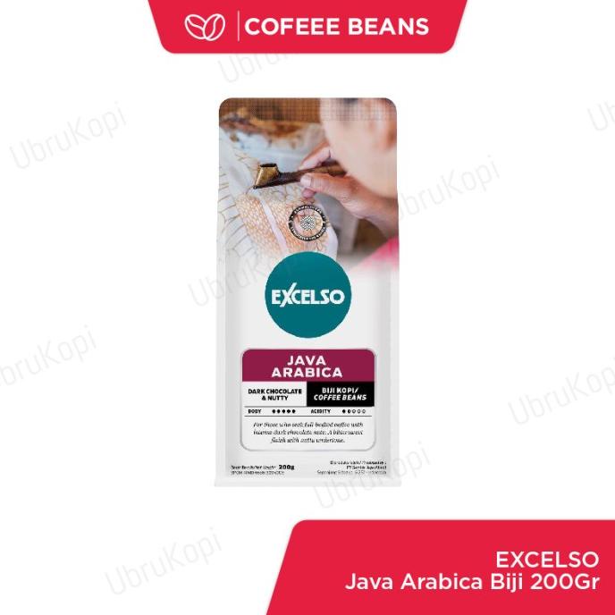 

[ COD ] EXCELSO JAVA ARABICA BIJI 200G TERPERCAYA Kode 355