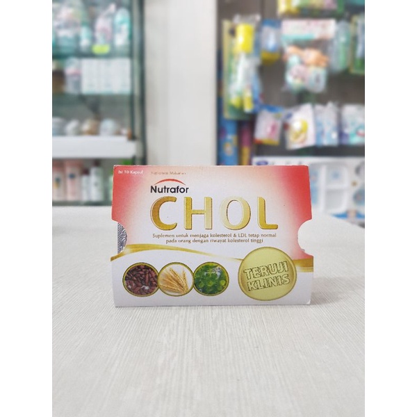 Nutrafor Chol / Kolesterol / Chol Kolesterol / Suplemen Herbal