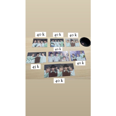 BTS GROUP VERSION OFFICIAL PHOTOCARD SOWOOZOO