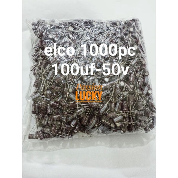 ELCO GROSIRAN ISI 1000PC 100UF-50V /470 UF-50 V /220 UF-35 V