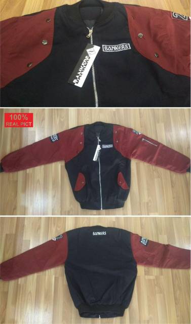 JAKET PRIA BOMBER ORIGINAL - JAKET PRIA MOTOR ANTI ANGIN