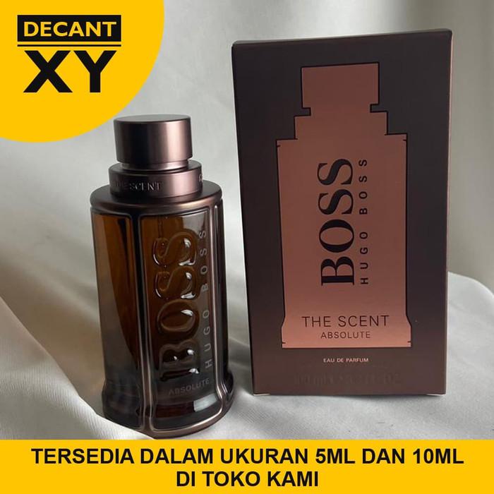Ilha Decant 10Ml Parfum Hugo Boss The Scent Absolute Kekinian Terlaris