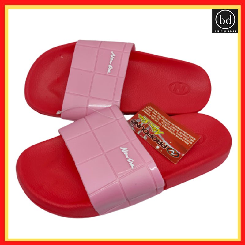 Sandal Selop / Sendal Casual Karet Anak Perempuan / Cewek New Era Murah Terbaru S454