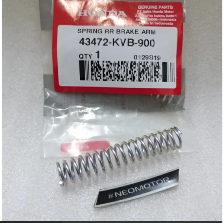 Per Rem Belakang Beat Vario PCX Genio Spacy 43472KVB900