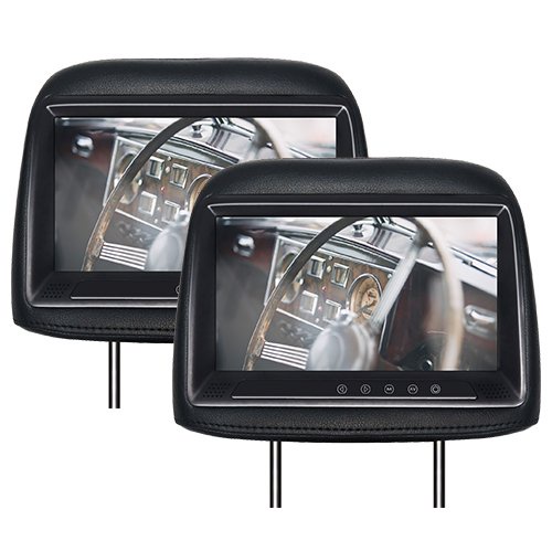 AVT HM-9088 Headrest 9 inch Monitor AVT original Headres Monitor mobil AVT TV Bantalan mobil