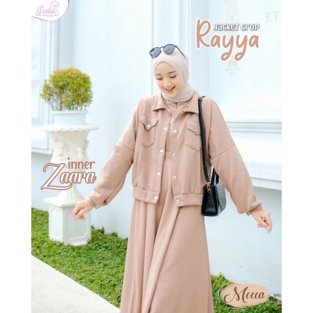 Jaket Rayya Dan Inner Zaara By Izeta