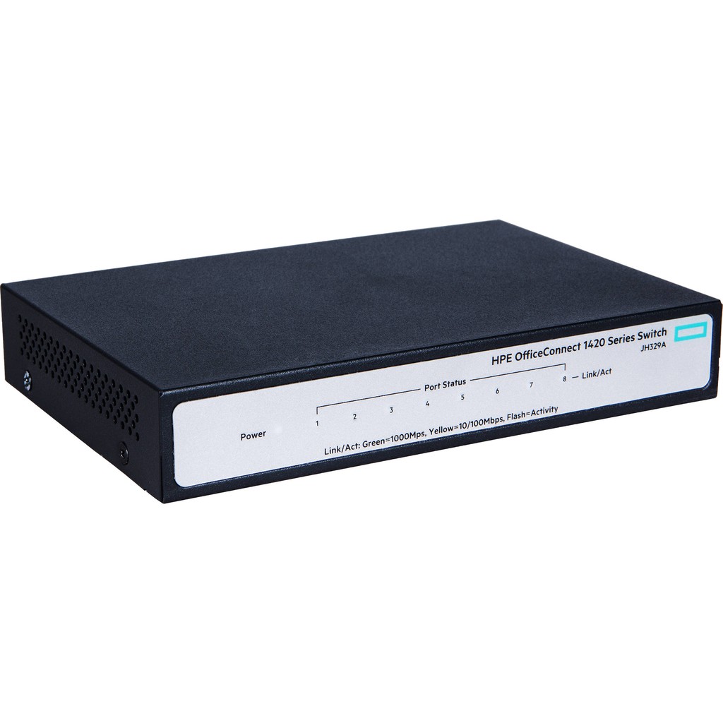 Switch HP JH329A - 8 Port Gigabit Ethernet Unmanaged Switch