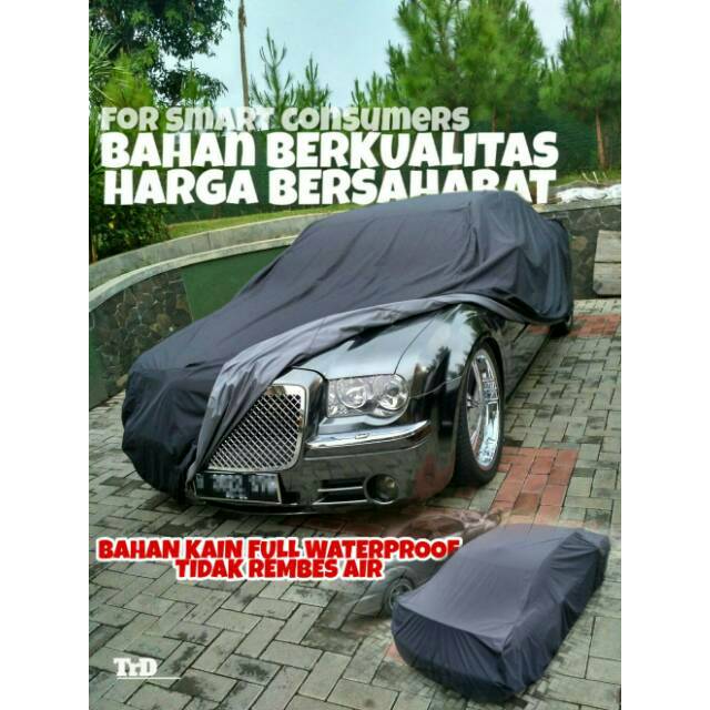 Cover Sarung Mobil Waterproof Tahan Air Vios Jazz Brio Camry City Baleno Sirion Soluna Hrv CRV Dll All Merk Ready