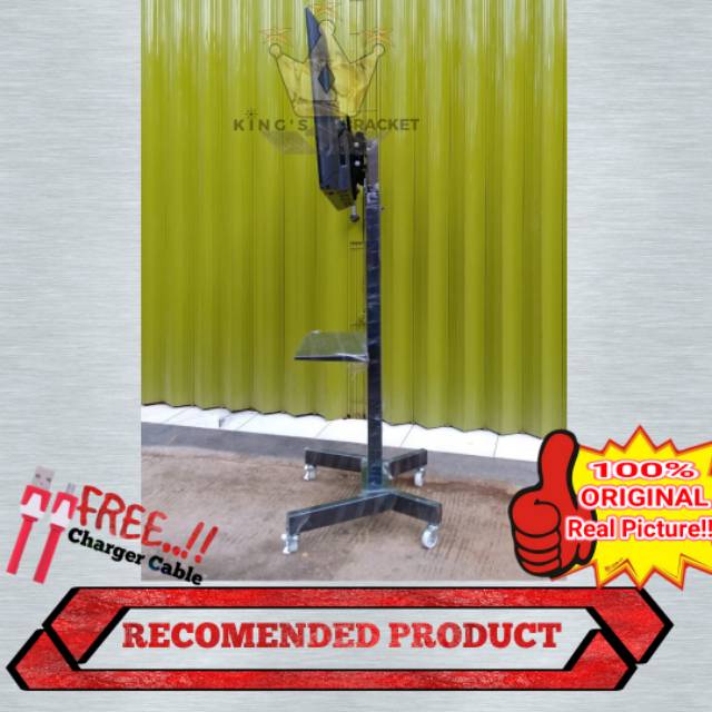 Bracket Standing Tv for size 60 55 50 49 43 42 32 High Quality Material Tebal