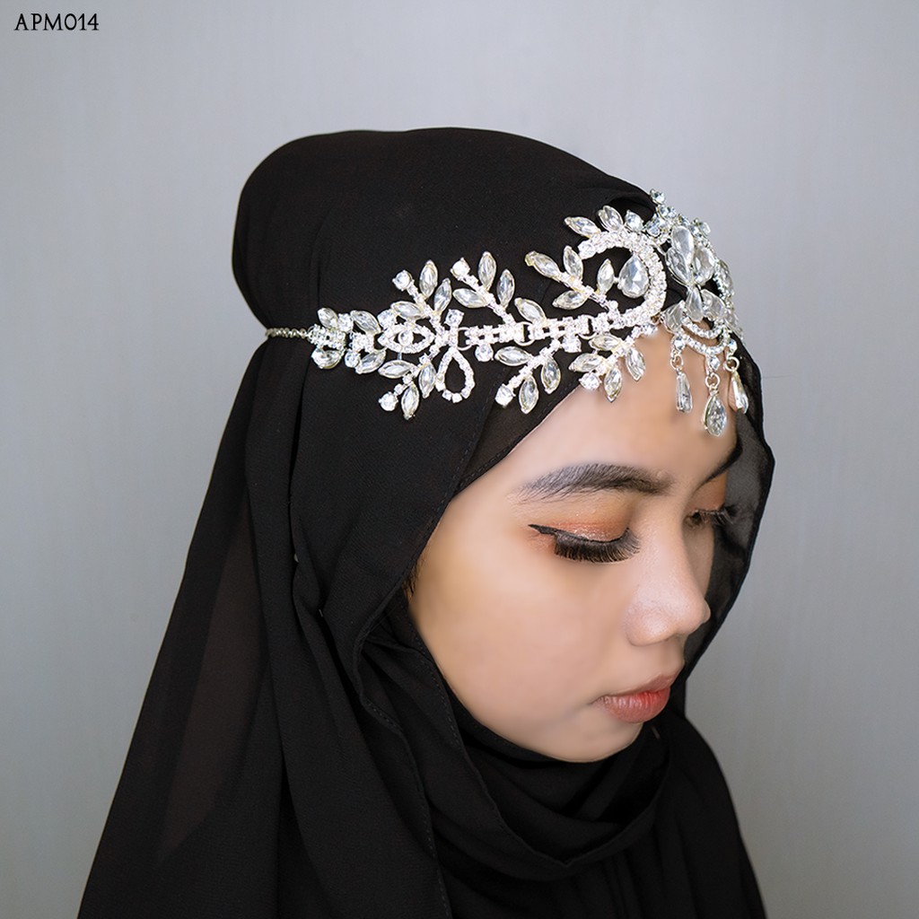 [TOKO TERPERCAYA] EXCLUSIVE SETELAN TIARA WOMEN ACCESSORIES WEDDING APM014