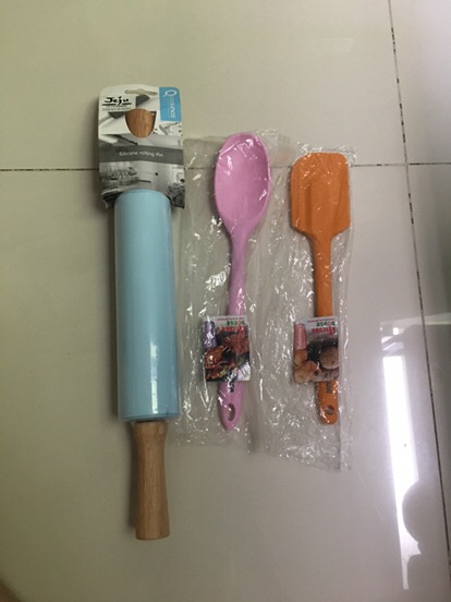 Cypruz Turner Sutil Spatula Sendok Saji Masak Oseng Osengan Pengaduk Silikon Fry Pan Wok