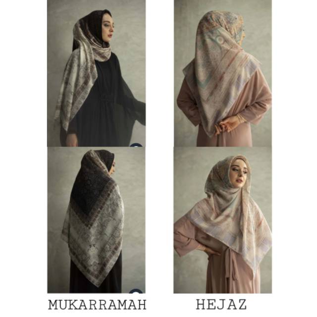 BUNDLING Mukarramah & Hejaz Scarf by Pelangi Asmara