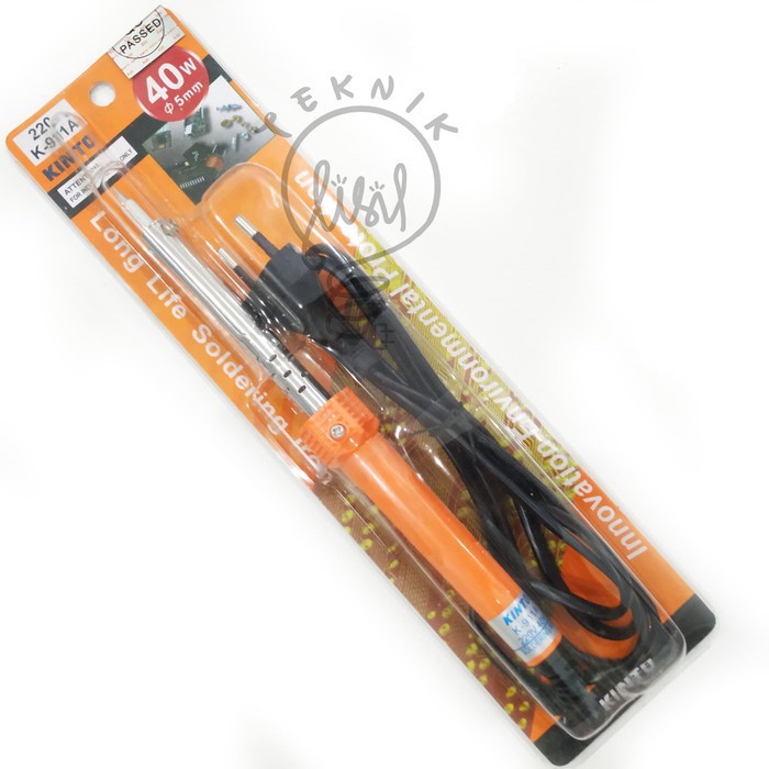 Solder Timah Kinto 30W dan 40W 5mm Long Life Soldering Iron - 40W