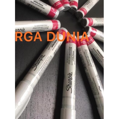 

➻ Sharpie WHITE MEDIUM Spidol Marker Oil-Based Pemutih Sepatu Sneakers ☏