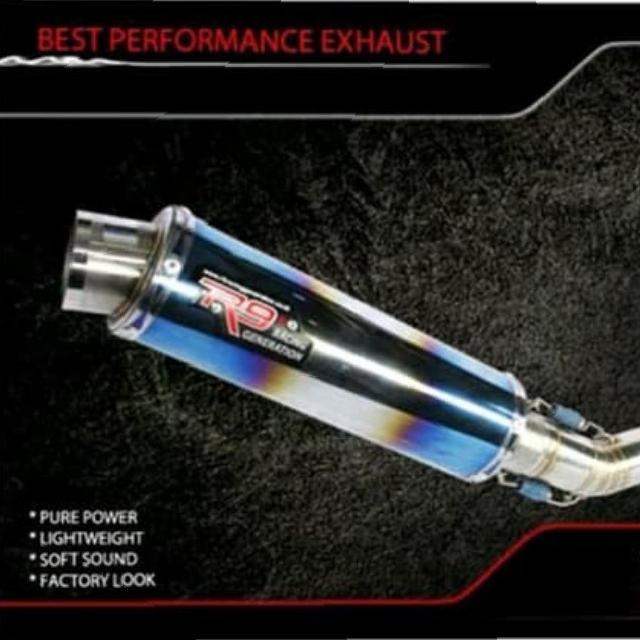Knalpot R9 New Mugello Yamaha Byson (karburator) original centralvar89 Murah