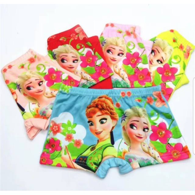 Celana Dalam CD Boxer Anak Perempuan Frozen