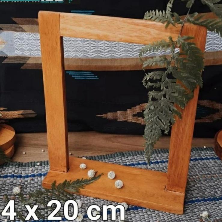 

[KODE PRODUK 8EBAL7970] WOODEN STAND DISPLAY 24 X 20 CM STAND MENU (WD-07)