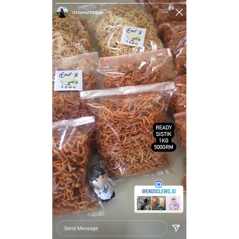 

sistik jadul 500gr punya nya endog lewo