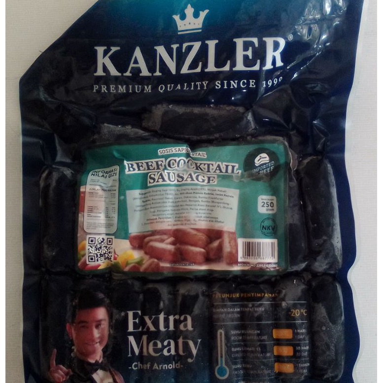 

Beef cocktail sausage kanzler