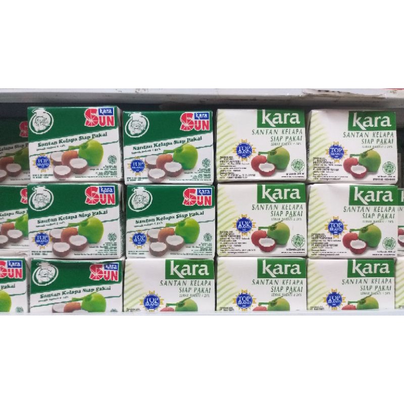 

sun kara dan kara santan kelapa 200ml