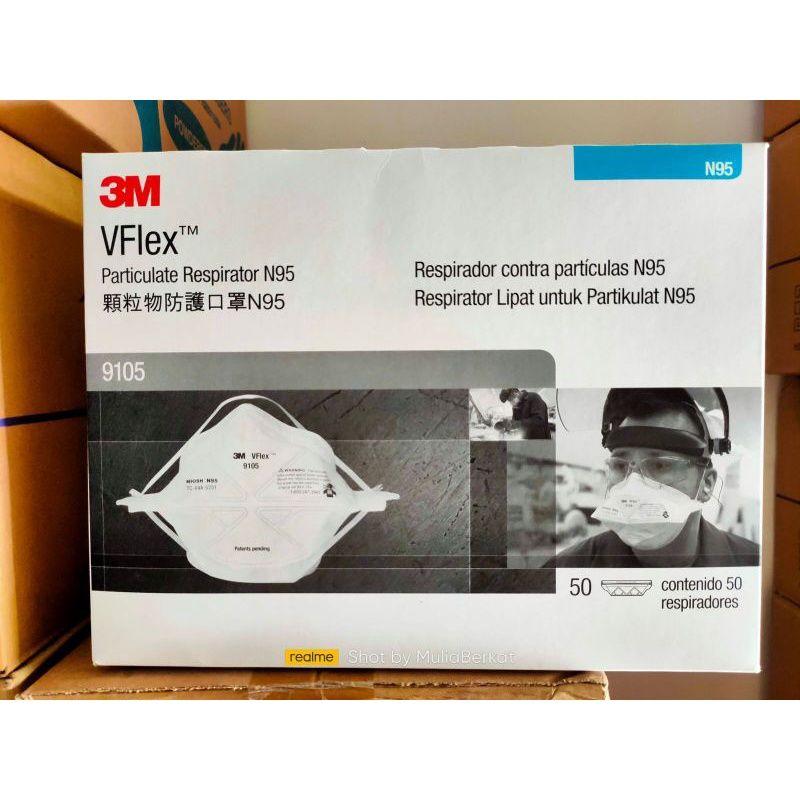 Masker 3M N95 VFlex Respirator