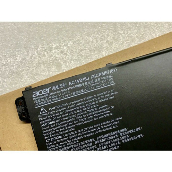 Original Battery Acer Acpire 1 A114-31 3 A314-31 A315-51 AP16M5J