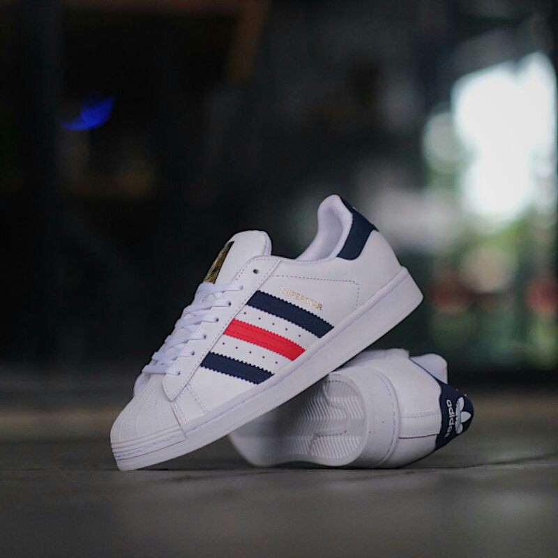 Sepatu Pria Adidas Superstar Original, Sneakers Cowok Casual