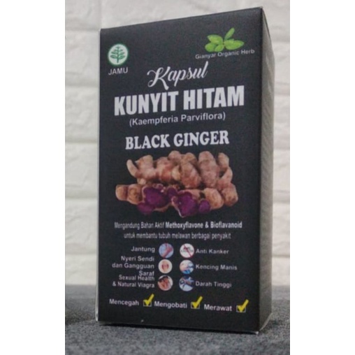 

Kunyit Hitam / Black Ginger kapsul