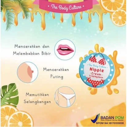 TOPPING BALM PLUS NATURE BY LITTLE BABY ORI THAILAND / PEMUTIH AREA BADAN GELAP HITAM