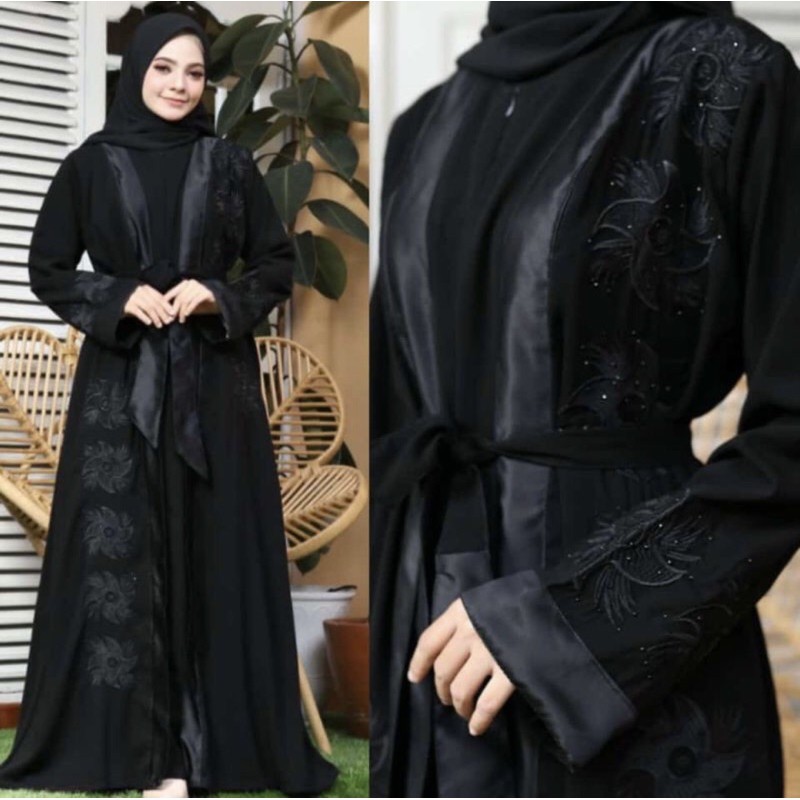 GAMIS ABAYA SYAR’I SALWA (BUSUI) ELEGAN CANTIK HARGA MURAH