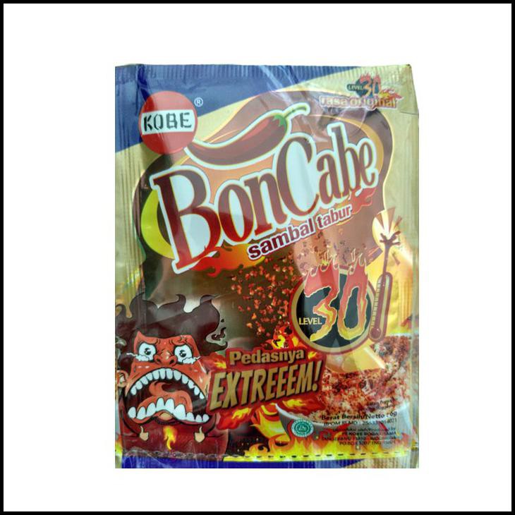 

Produk Terlaris Kobe Boncabe Sambal Tabur Ori Lv 30 6Gr